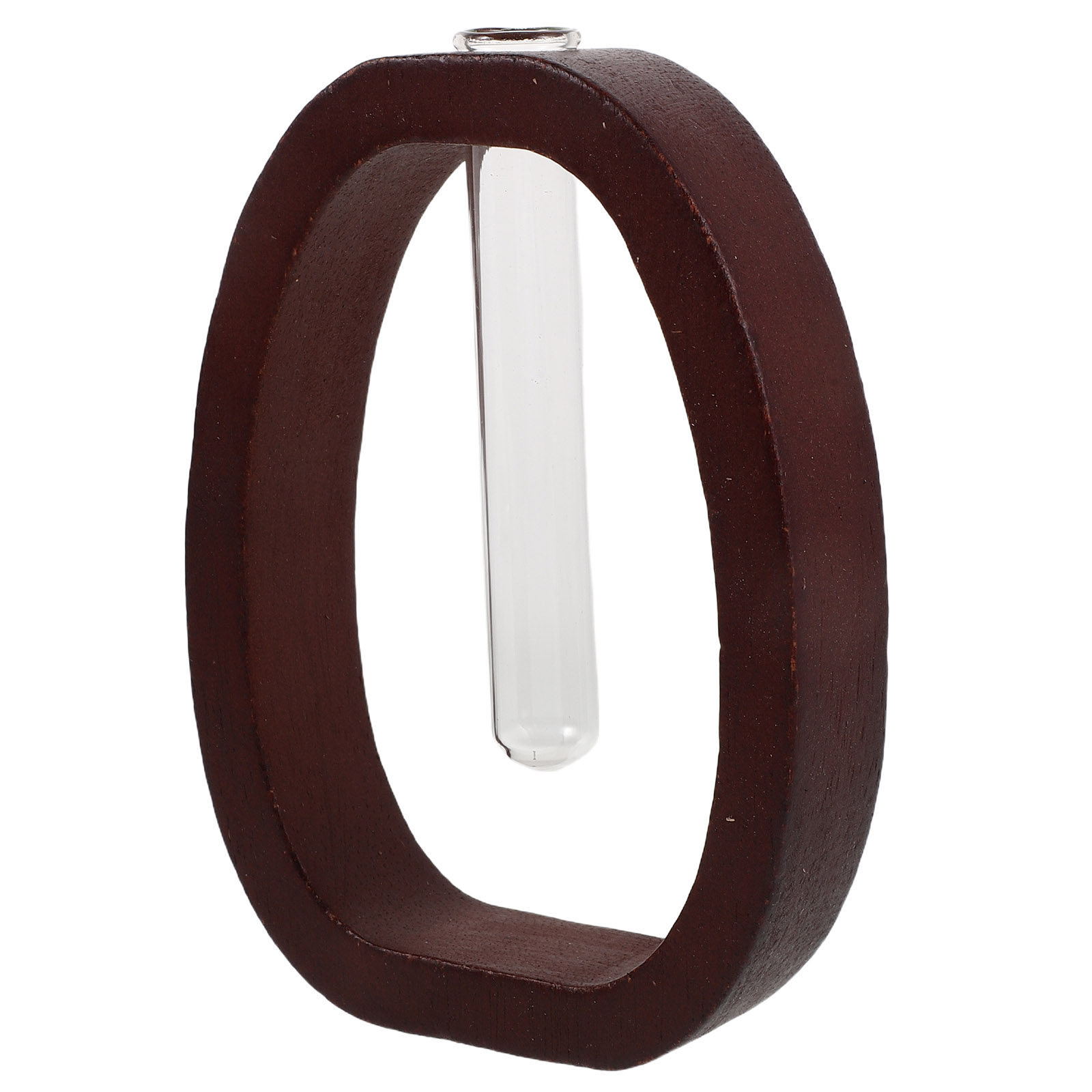 Wood Frame Glass Vase Rustic B - Propagation Station Vase recension och pris